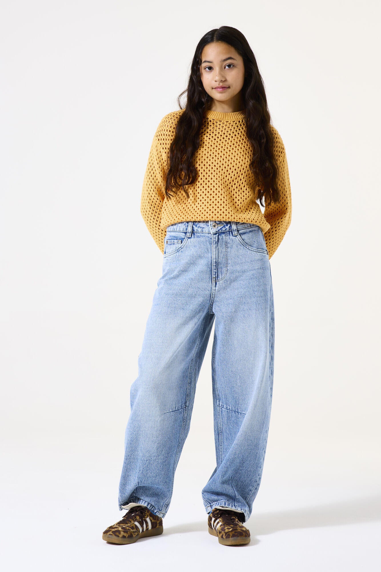 Jeans Tapered Fit - 6879-light used - Blau