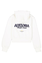 Sweatshirtjacke aus Baumwollmix - 53-off white - Creme