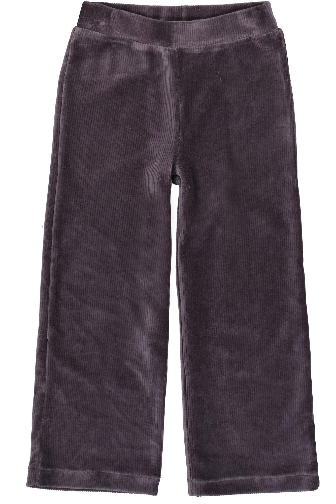 Stoffhose Wide Leg - 2884-dark grey - Grau