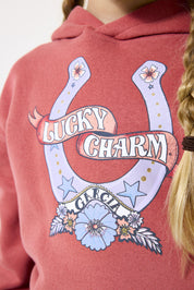 Sweatshirt aus Baumwolle - 3973-cedar blush - Rot