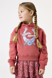 Sweatshirt aus Baumwolle - 3973-cedar blush - Rot