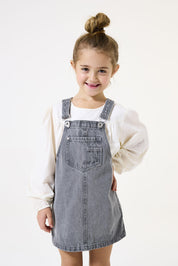 Jeanskleid - 9135-medium used - Grau
