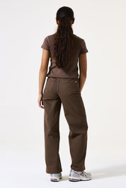 Jeans aus Baumwolle - 1684-walnut - Braun