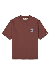 T-Shirt aus Baumwolle - 4154-mahogany - Braun