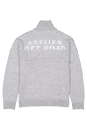 Strickpullover aus Baumwollmix - 123-mid grey melee - Grau