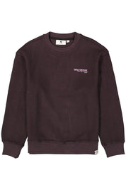 Sweatshirt aus Baumwolle - 6134-raisin - Violett
