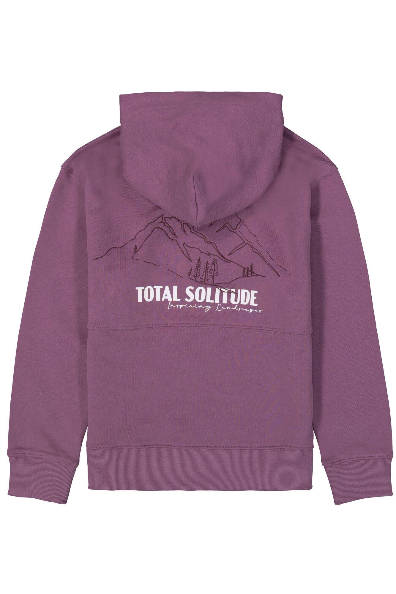 Sweathoodie aus Baumwolle - 6277-malaga - Violett