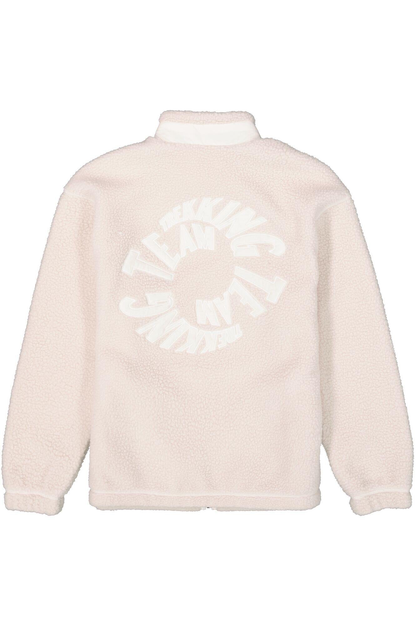 Fleecejacke mit Stehkragen - 4925-moonbeam - Creme