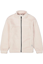 Fleecejacke mit Stehkragen - 4925-moonbeam - Creme