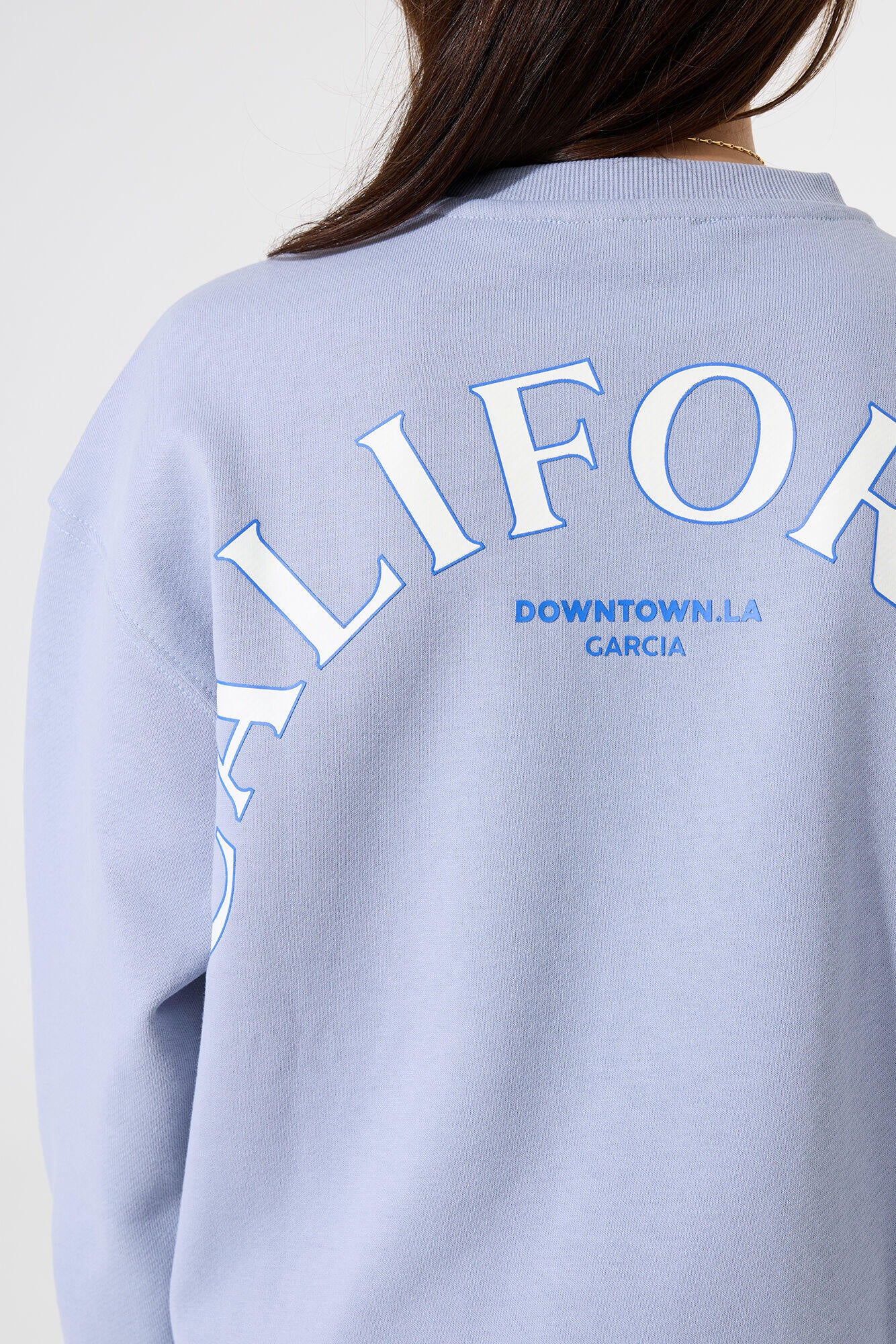 Sweatshirt aus Baumwolle - 5562-frost blue - Blau