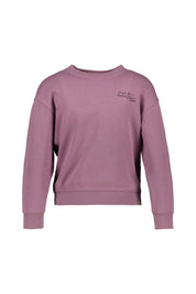 Sweatshirt aus Baumwollmix - 6277-malaga - Violett