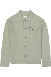 Overshirt aus Baumwollmix - 6726-desert sage - Grün