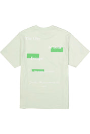 T-Shirt aus Baumwolle - 6727-milky green - Grün