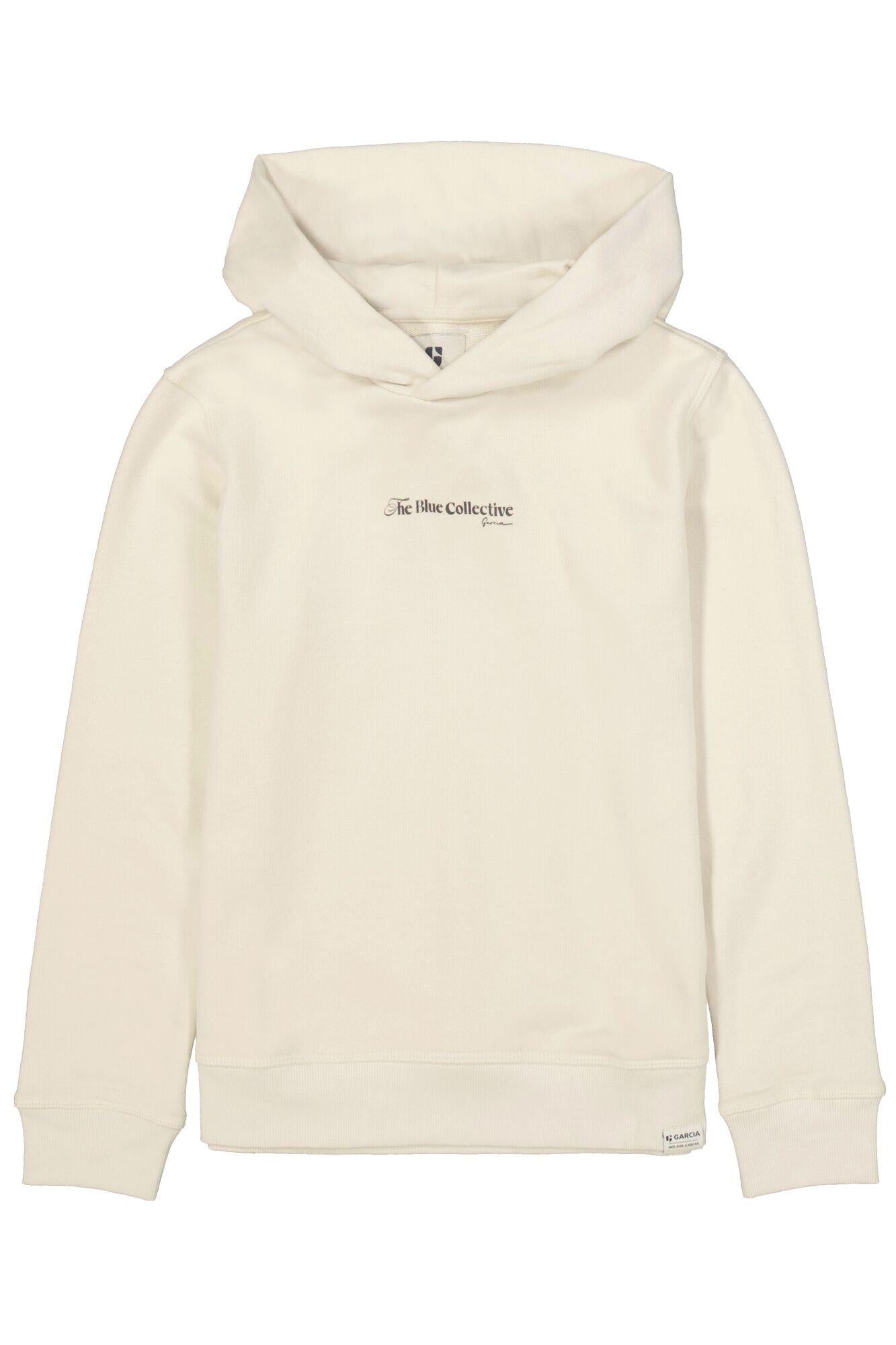 Sweathoodie aus Baumwollmix - 4925-moonbeam - Beige