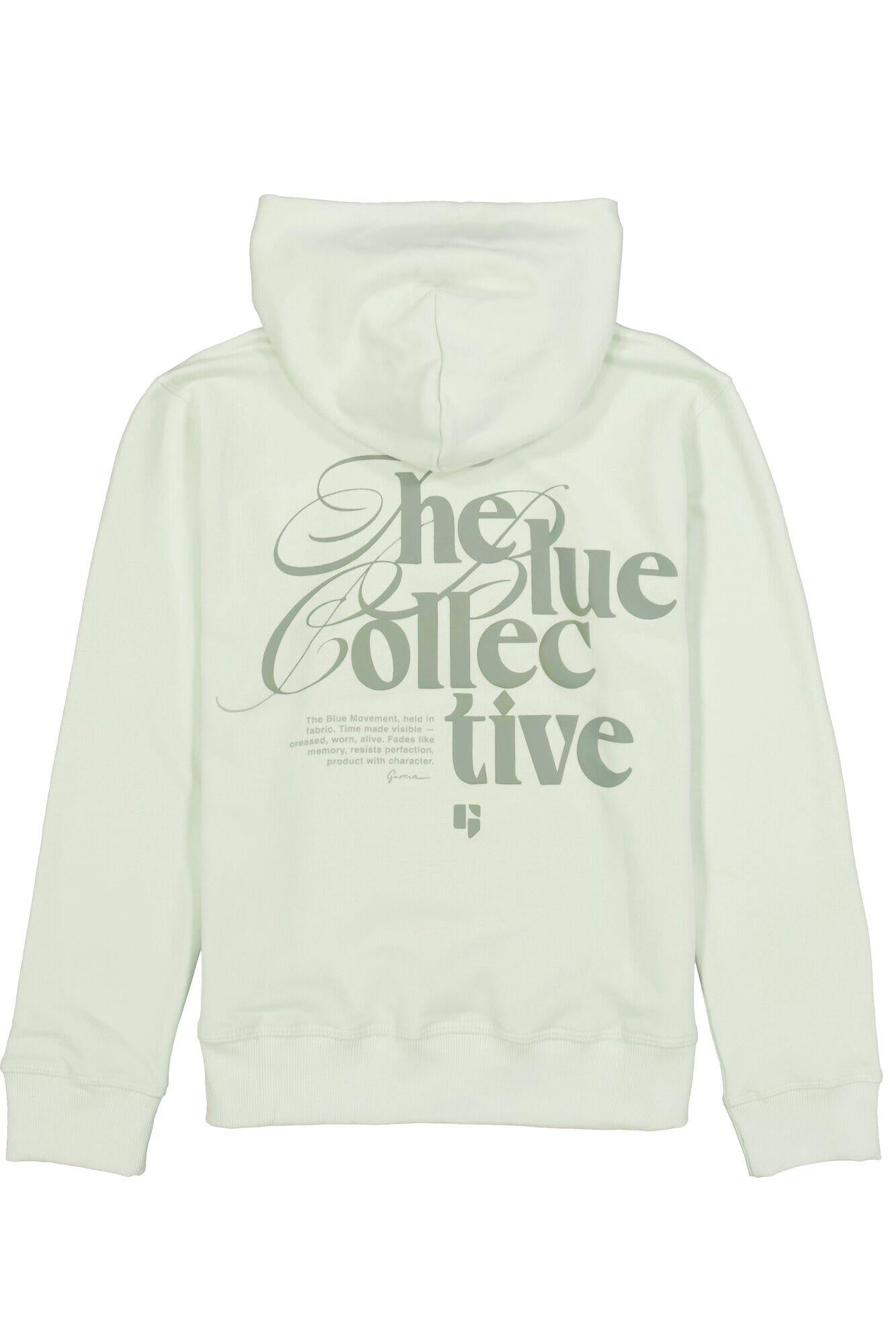 Sweathoodie aus Baumwollmix - 6727-milky green - Grün