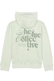 Sweathoodie aus Baumwollmix - 6727-milky green - Grün