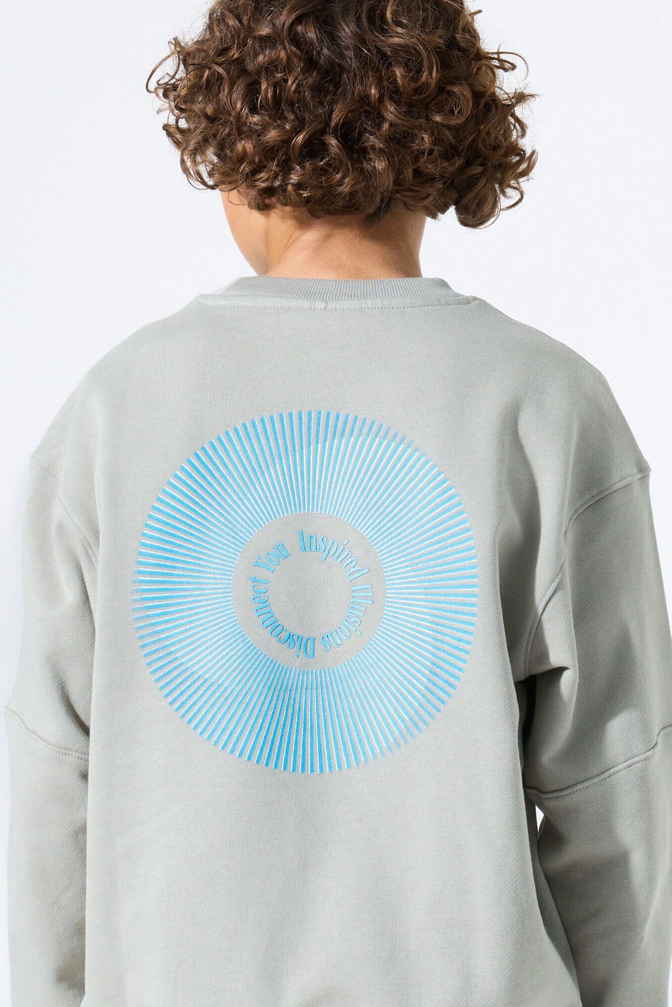 Sweatshirt aus Baumwolle - 6726-desert sage - Grün