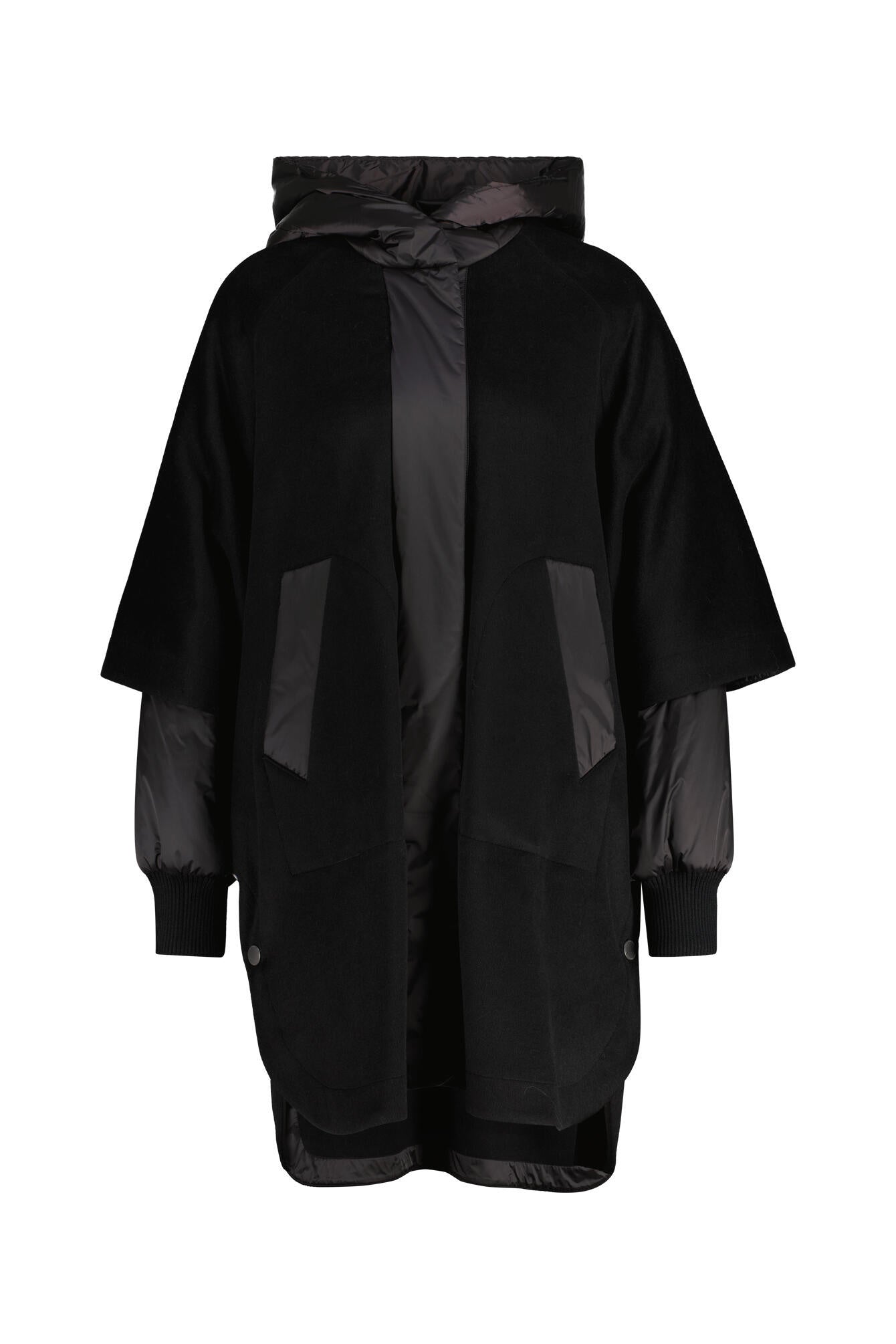 Mantel SOPHIE - 9000-black - Schwarz