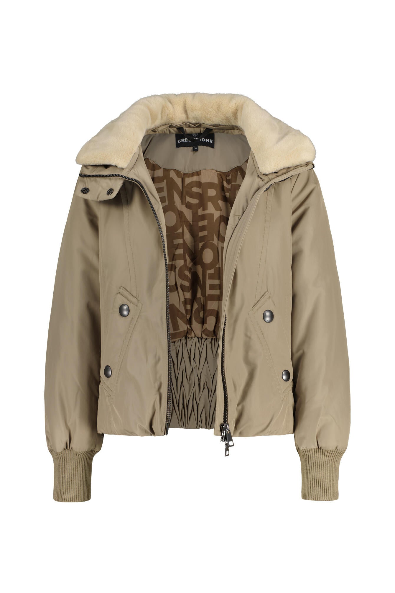 Übergangsjacke FAETHE - 2270-grey camel - Beige