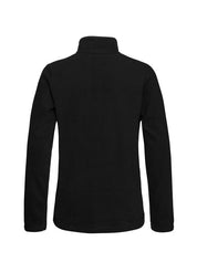 Fleecejacke mit 1/2 Zip - 290-True Black - Schwarz