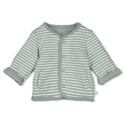 Wendejacke aus Bio-Baumwollmix - 327-Seegrün - Grün