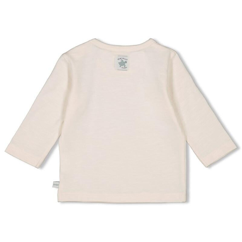 Langarmshirt aus Bio-Baumwolle - 600-Natur - Creme