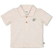 Poloshirt aus Bio-Baumwolle - 600-Natur - Creme