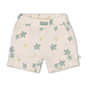Sweatshorts aus Bio-Baumwolle - 600-Natur - Creme