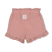 Schlupfshorts aus Baumwolle - 285-Mauve - Rosa