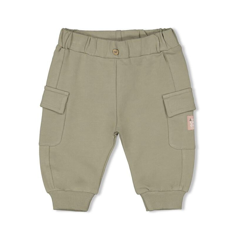 Jogginghose aus Bio-Baumwolle - 300-Grün - Khaki