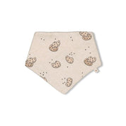 Tuch CUTE COOKIE mit Print - 610-Natur Melange - Beige