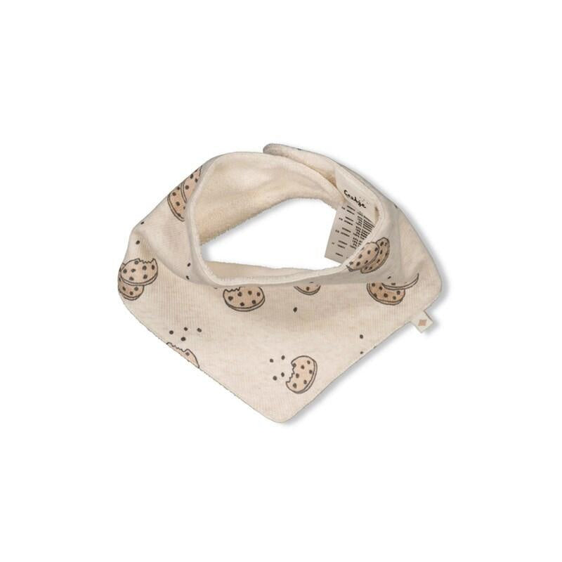 Tuch CUTE COOKIE mit Print - 610-Natur Melange - Beige