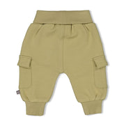 Hose aus Bio-Baumwolle - 315-Olive - Khaki