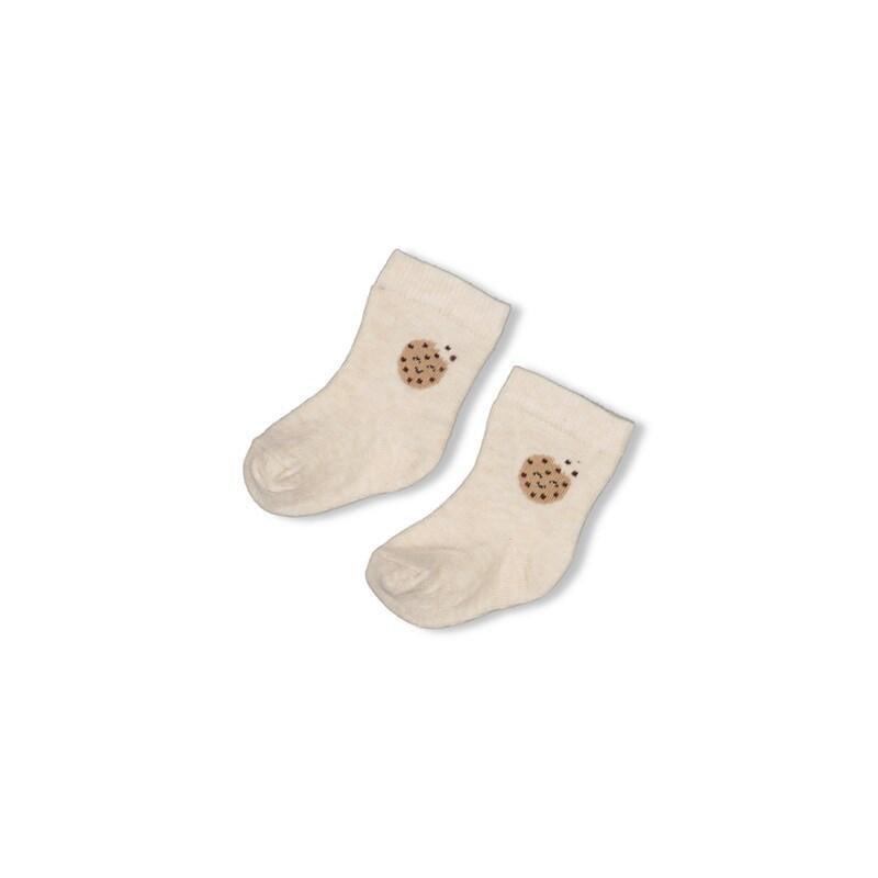 Socken CUTE COOKIE mit Print - 610-Natur Melange - Beige