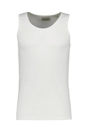 Tanktop aus Rippstrick - 100-White - Weiß