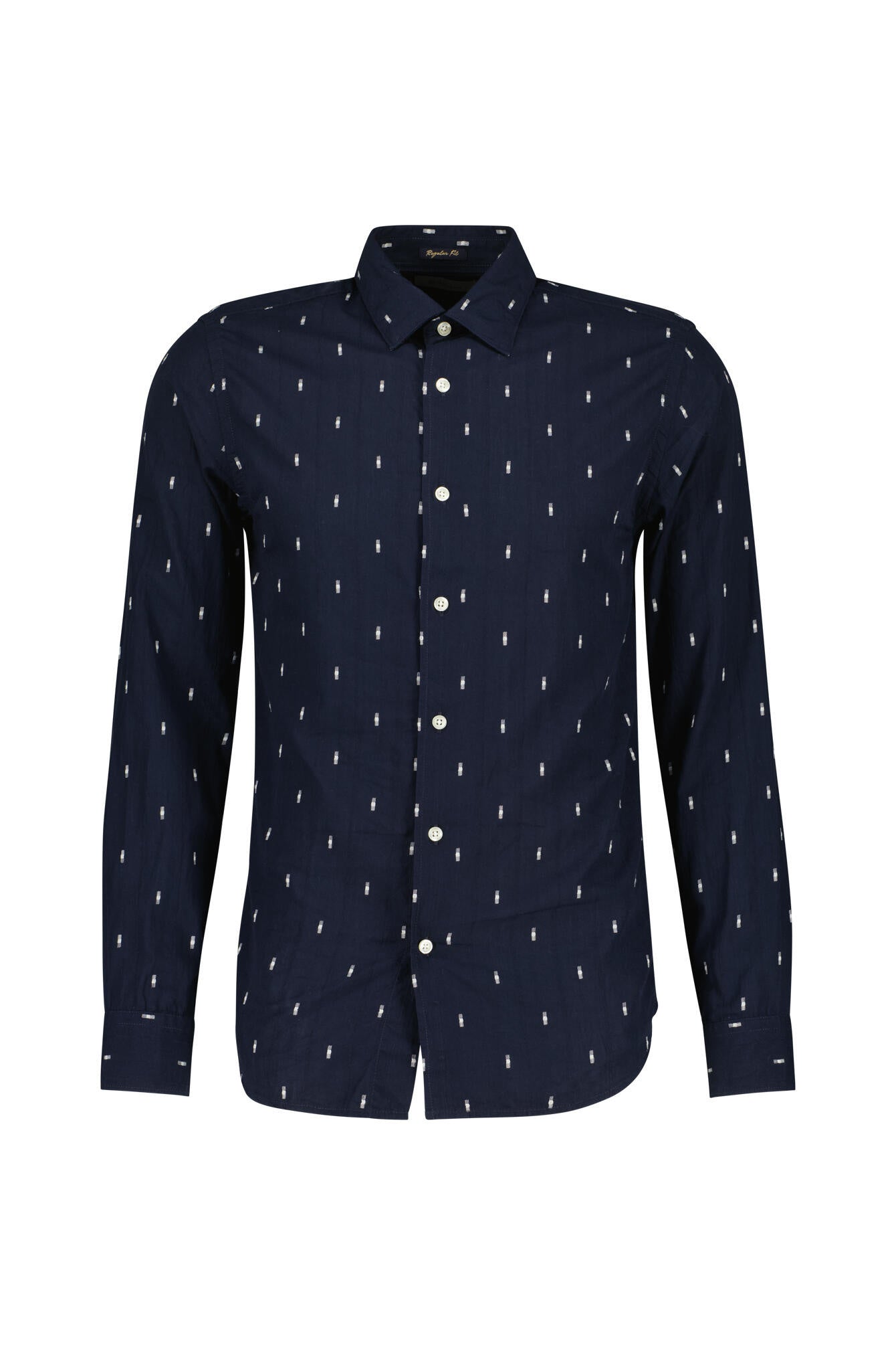 Freizeithemd Regular Fit - 649-Dk. Navy - Blau