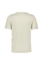 T-Shirt aus Strick - 107-Silver Birch - Beige