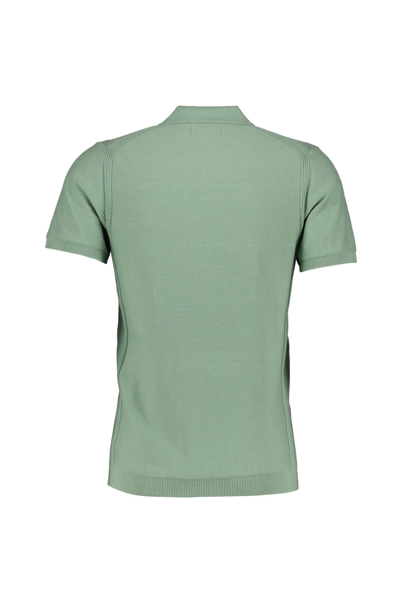 Poloshirt aus Strick - 561-Lily Pad - Grün