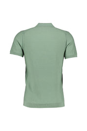 Poloshirt aus Strick - 561-Lily Pad - Grün