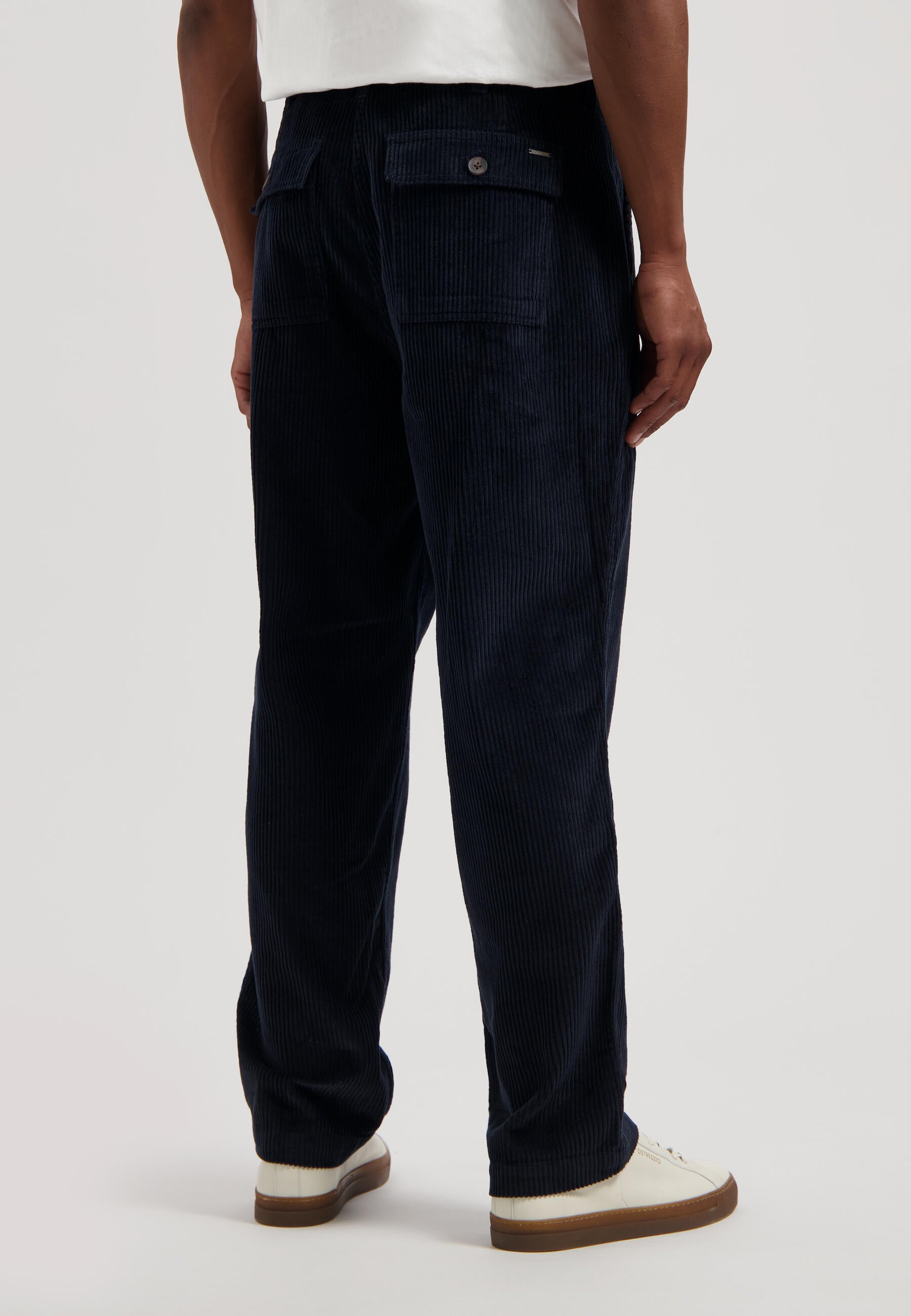Cordhose BRANDO FATIQUE Loose Fit - 649-Dk. Navy - Blau
