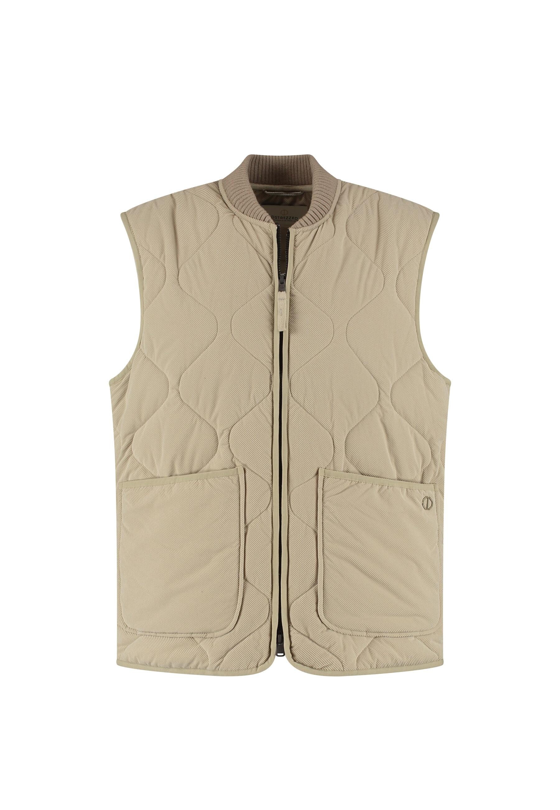 Steppweste - 275-Elmwood - Beige