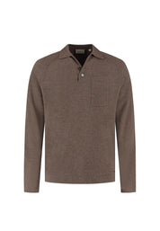Langarmshirt - 276-Vintage Khaki - Braun