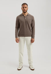 Langarmshirt - 276-Vintage Khaki - Braun