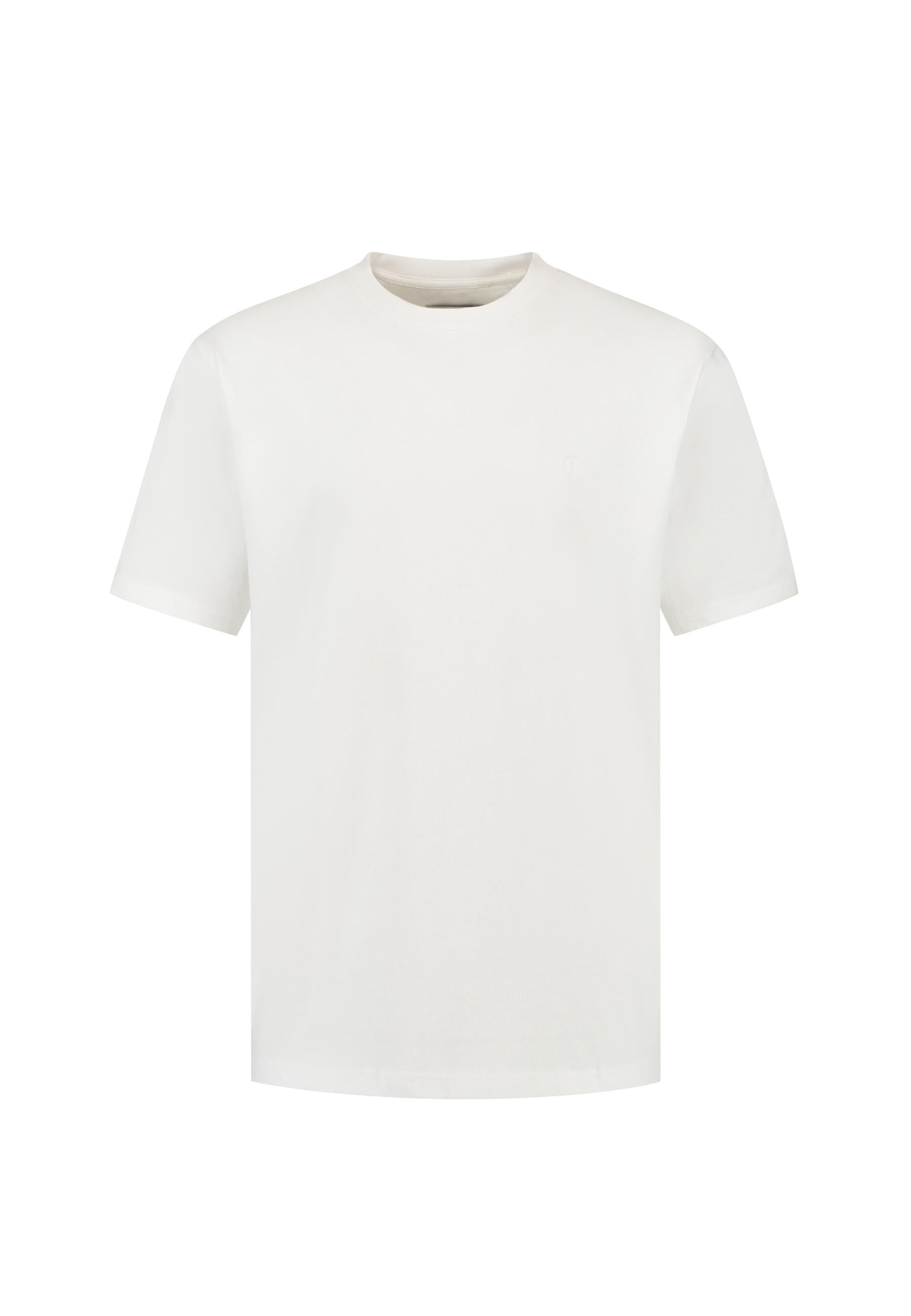 T-Shirt COLLIN aus Baumwolle - 100-White - Weiß