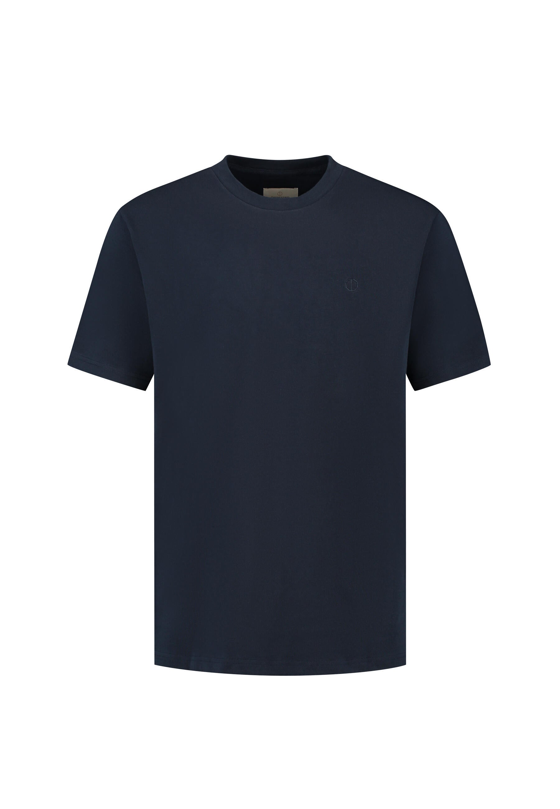 T-Shirt COLLIN aus Baumwolle - 649-Dk. Navy - Blau