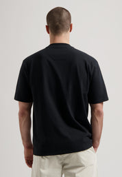 T-Shirt COLLIN aus Baumwolle - 999-Black - Schwarz