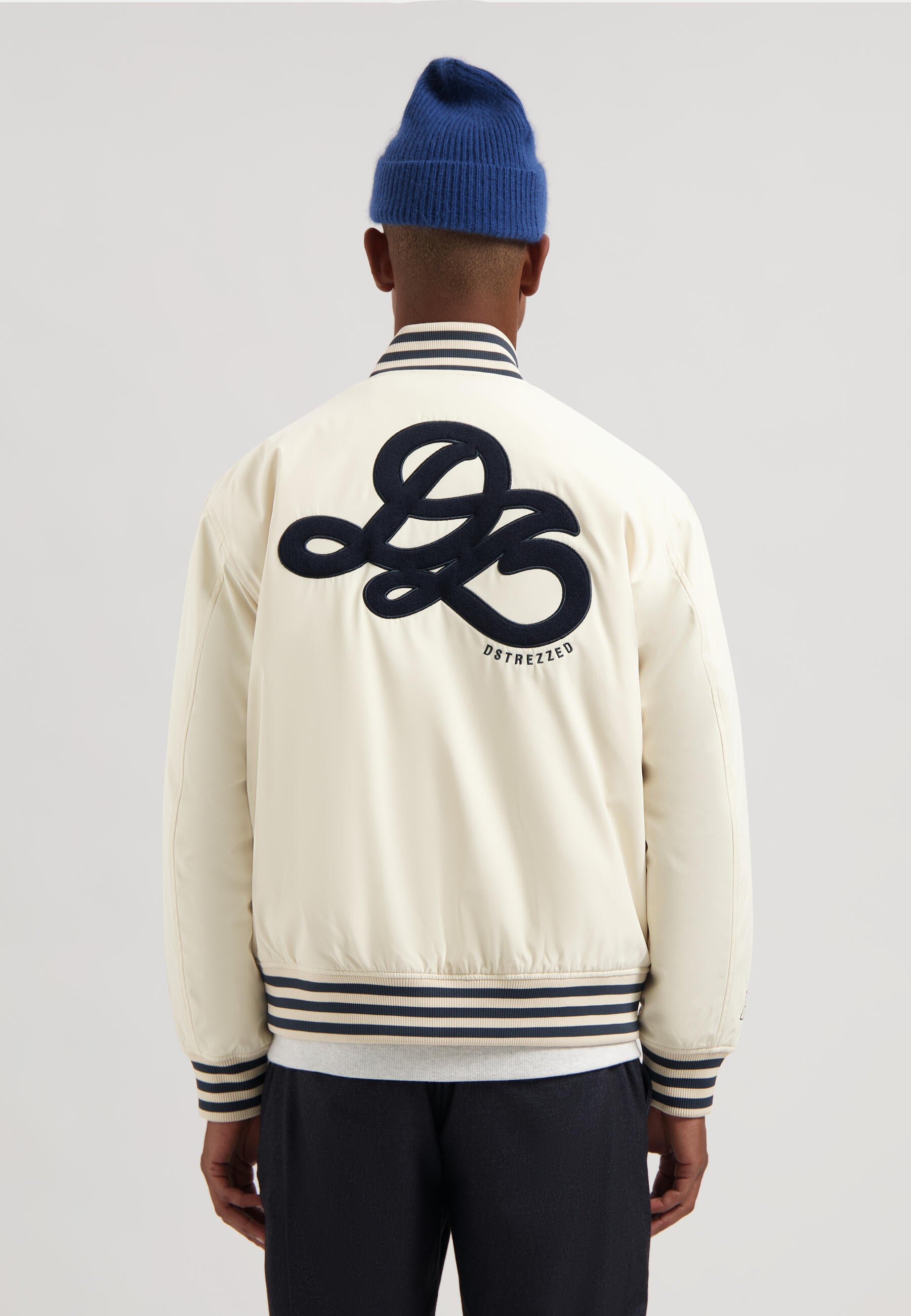 Bomberjacke SONNY VARSITY - 102-Offwhite - Creme