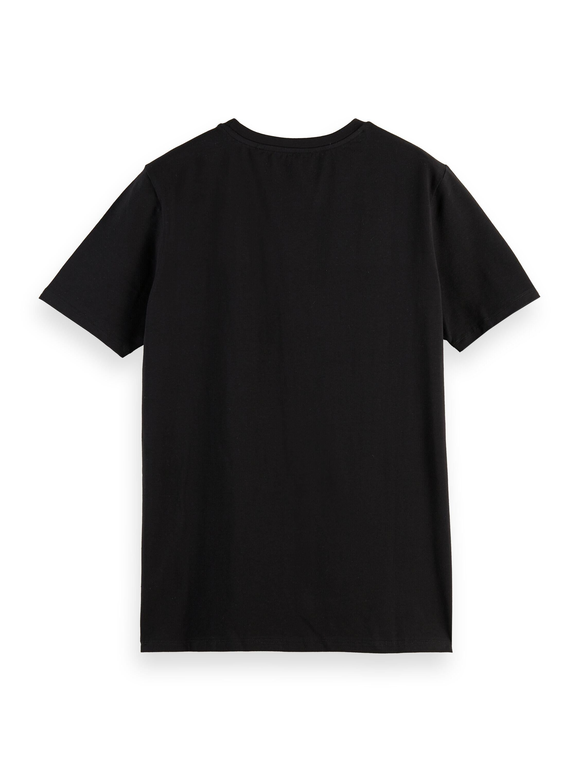 T-Shirt - 0008-Black - Schwarz