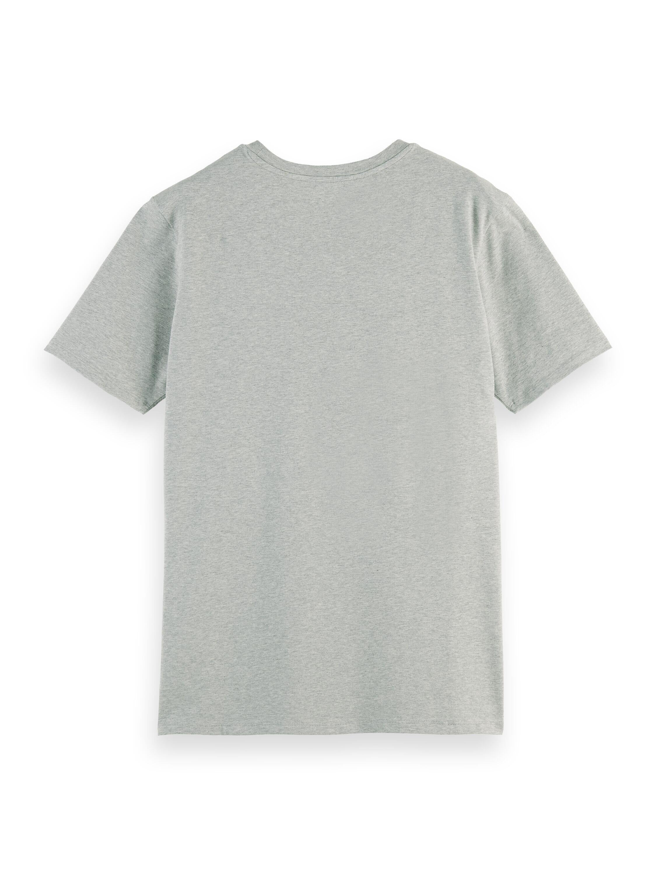 T-Shirt - 0606-Grey Melange - Grau