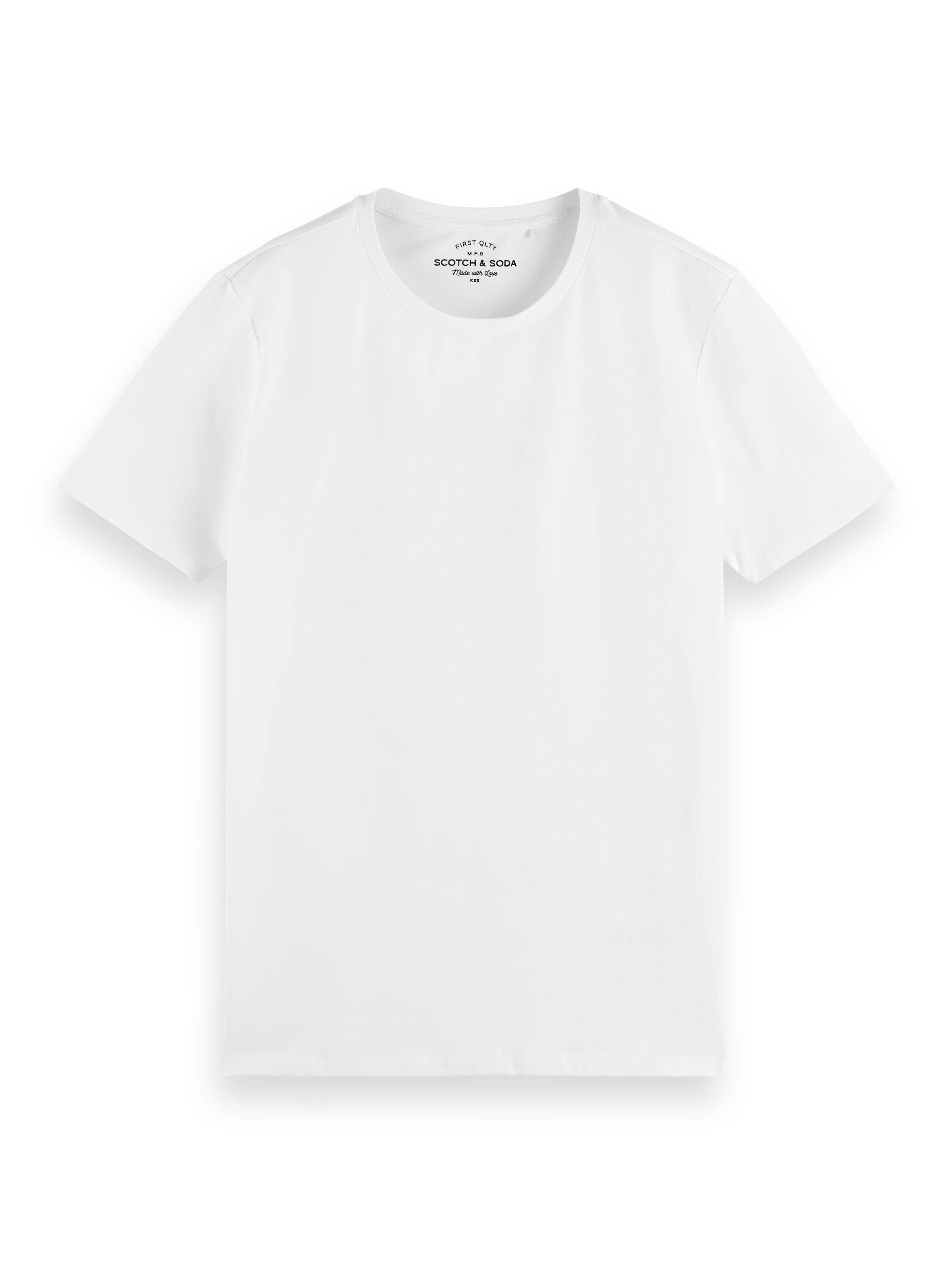 T-Shirt - 0006-White - Weiß